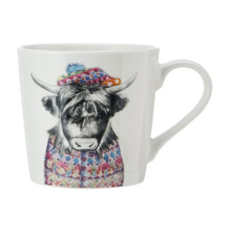 Mikasa Tipperleyhill, Kubek Porcelanowy Krowa - 380 ml