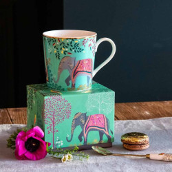 India Słoń – Kubek Porcelanowy
