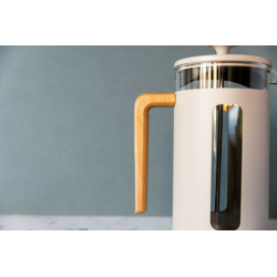 Zaparzacz do Kawy Typu French Press La Cafetiere Pisa, kolor Kremowy, 1 litr
