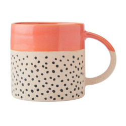 Mikasa, Kubek Kamionkowy Kropki – 390 ml