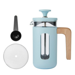 Zaparzacz do Kawy Typu French Press La Cafetière Pisa na 3 filiżanki, kolor błękitny