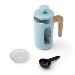 Zaparzacz do Kawy Typu French Press La Cafetière Pisa na 3 filiżanki, kolor błękitny