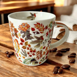 "Kocham Jesień" Kubek Porcelanowy w Ozdobnym Pudełku 350 ml