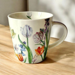 Tulipany Kubek Porcelanowy w Ozdobnym Pudełku 350 ml