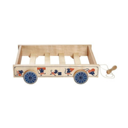 Drewniany wózek–wagon