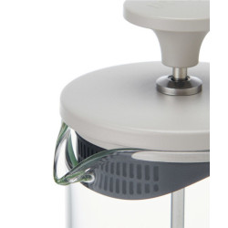Zaparzacz do Kawy Typu French Press La Cafetiere Zero, kolor Kremowy, 350 ml