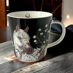 Koń & Kózka Kubek Porcelanowy w Ozdobnym Pudełku, 400 ml