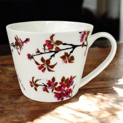 Kwitnące Gałązki Kubek Porcelanowy 350 ml