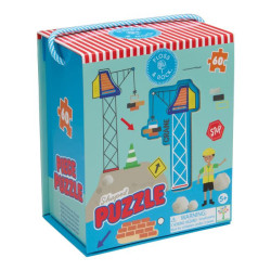 Puzzle 60 elementów - Na Budowie