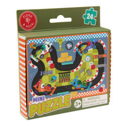 Mini Puzzle 24 elementy - Auta